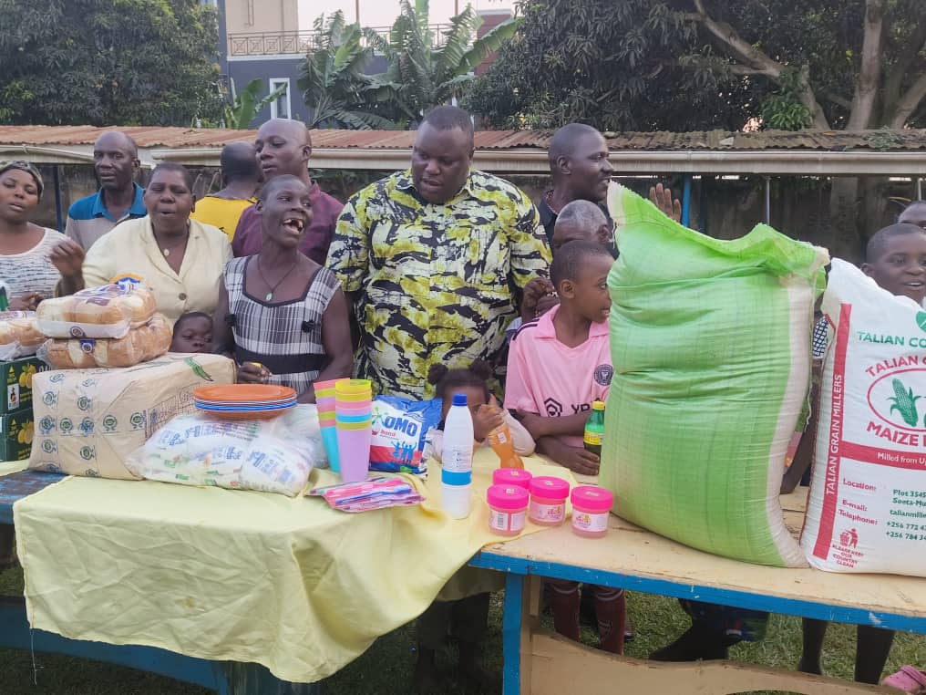 KTDA LIMITED (BUMU) members donating food stuffs and other products to St. Phillips Daughters of Charity Home